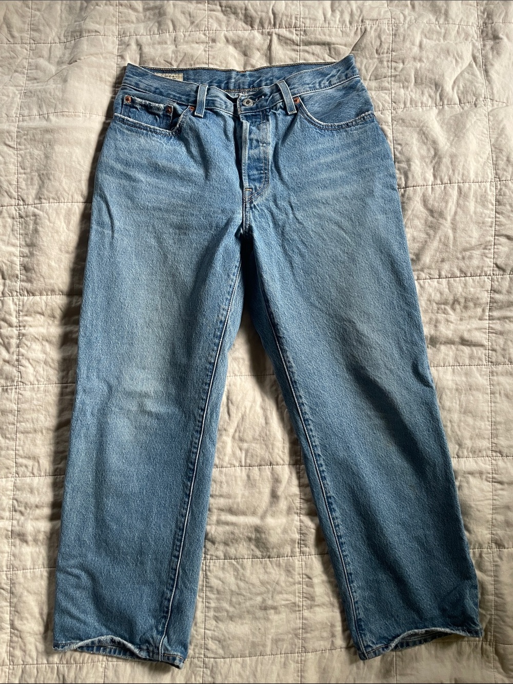 Levi's 501 Boyfriend Jeans